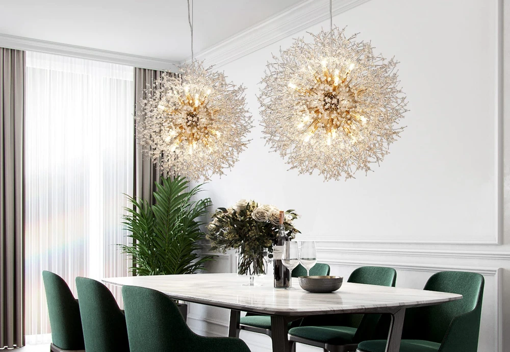 urban globe radial chandelier