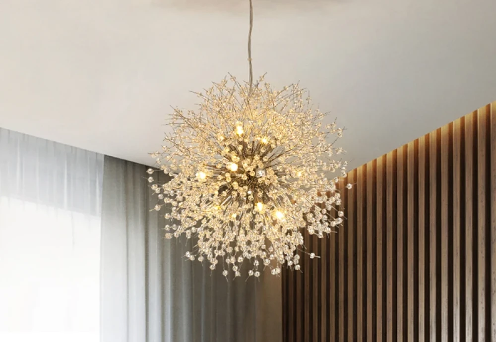 crystal round chandelier