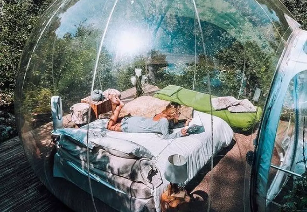 high quality inflatable bubble dome tent